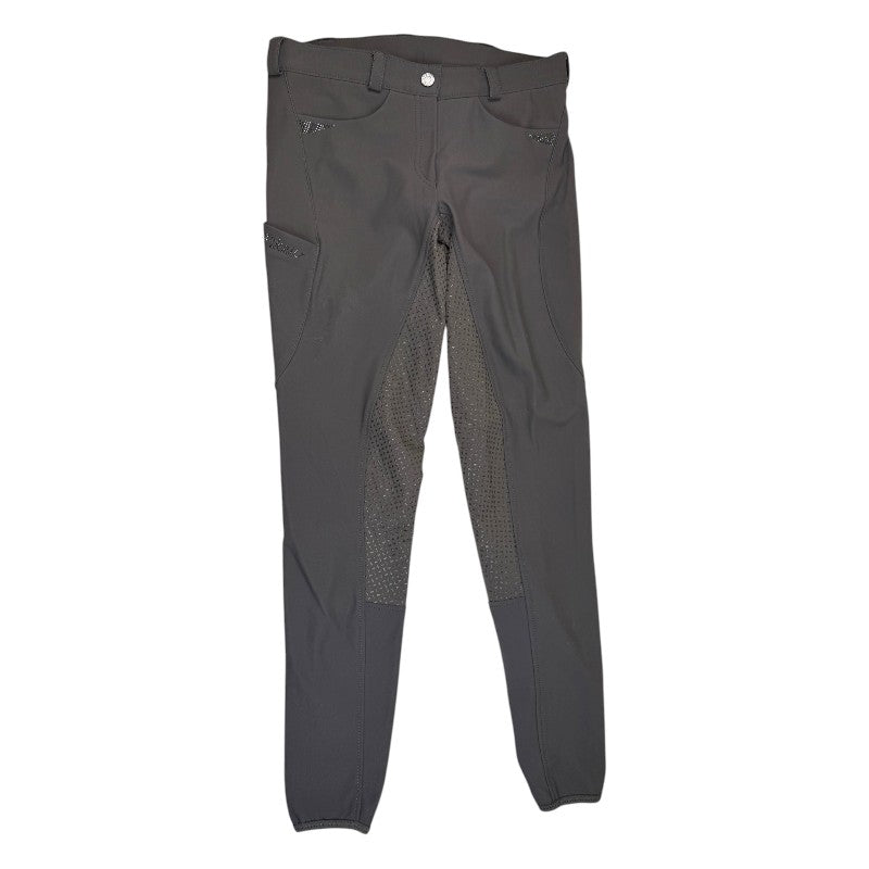 Pikeur 'Laure' Full Grip Breeches in Grey