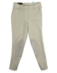 Ariat Heritage Knit Knee Patch Breech in Sand - Children's 10