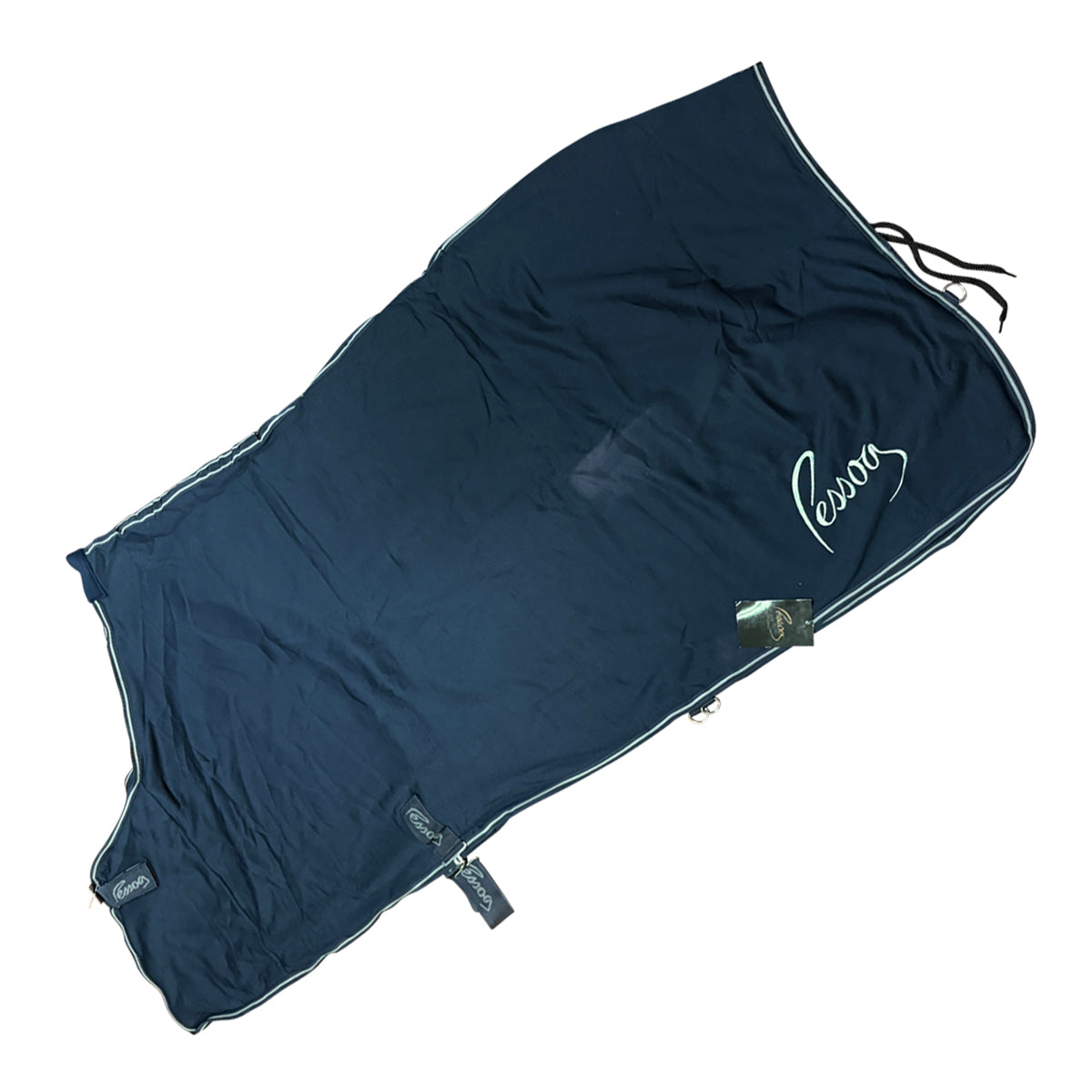 Pessoa Turbo Dry Dress Sheet in Navy/Grey Trim