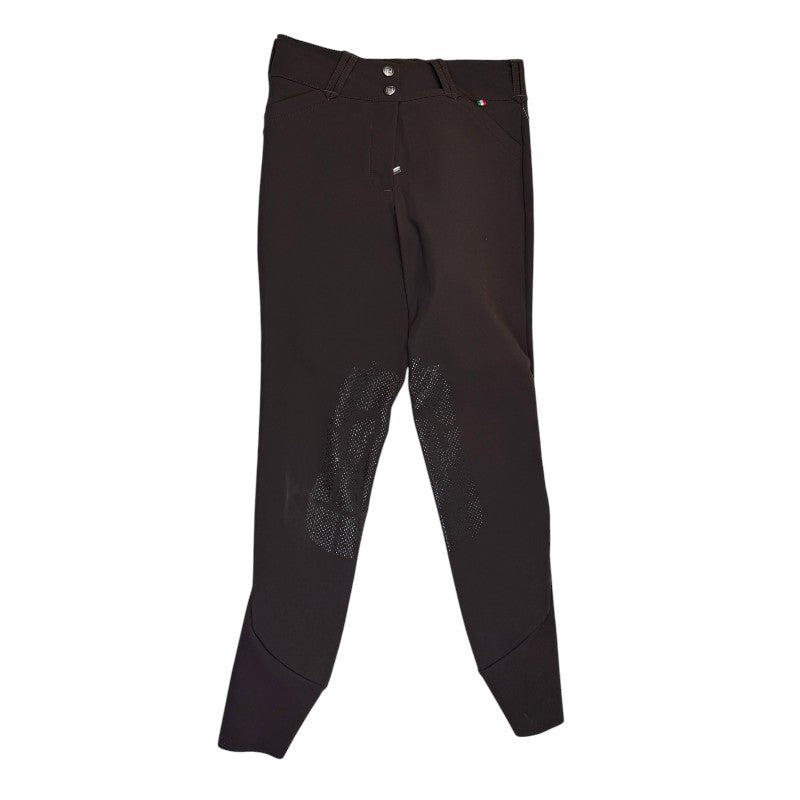 For Horses Knee Patch Breech in Coffee