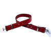 Adjustable Link Buckle Belt in Red - Medium
