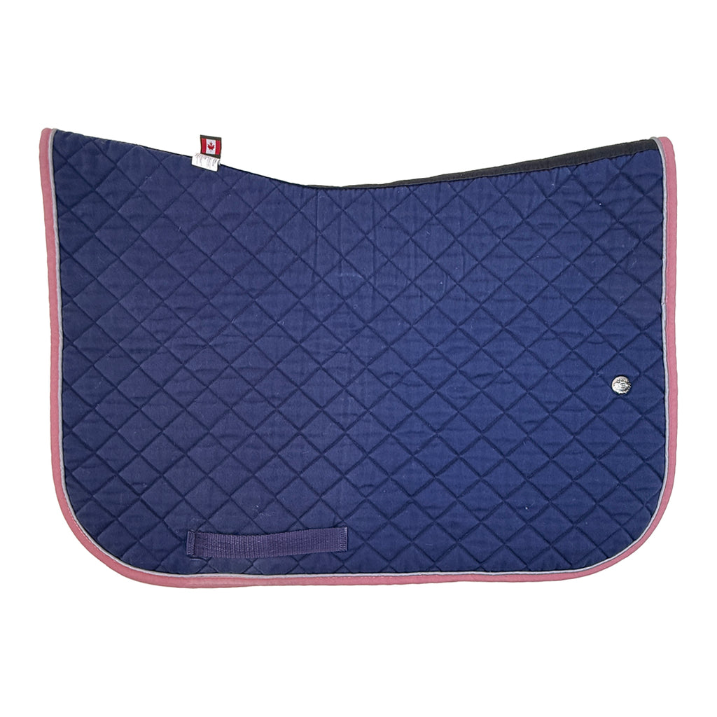 Ogilvy Equestrian Jump Baby Pad in Royal Blue/Baby Pink - Full