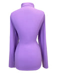 Dover Saddlery 'CoolBlast 100' Long Sleeve Shirt in Violet - Women's Medium