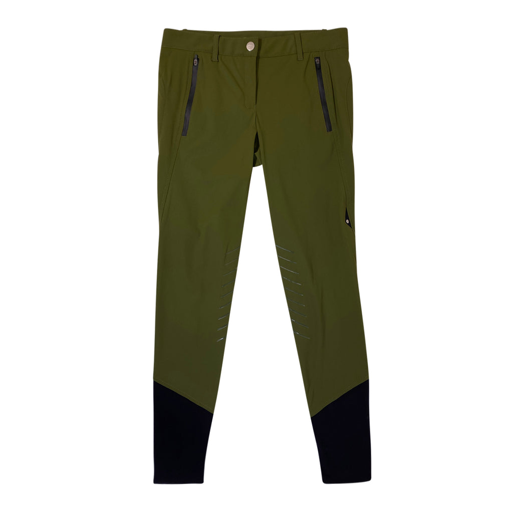 Equiline 'Donna Notrik' Breech in Olive