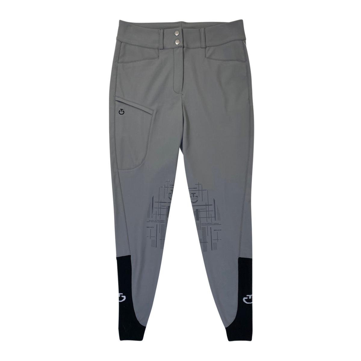 Cavalleria Toscana Academy Jersey Breeches in Grey
