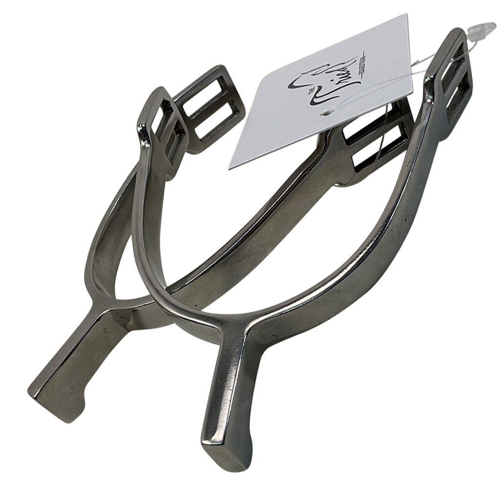 Hammerhead Spurs in Stainless Steel