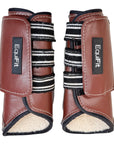 Equifit SheepsWool MultiTeq Front Boots in Brown
