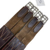 Aramas Fancy Stitched Overlay Girth in Brown