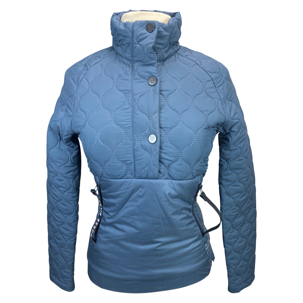 Front of Horse Pilot 'High Frequency' Jacket in Navy - Women's XS