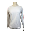 Dada Sport 'Izzy' Technical Shirt in White/Red