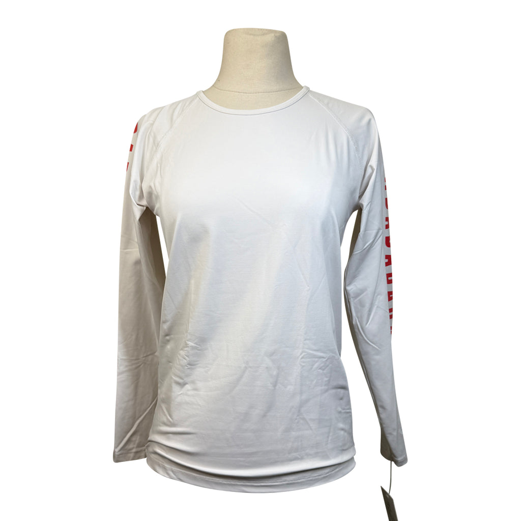 Dada Sport 'Izzy' Technical Shirt in White/Red