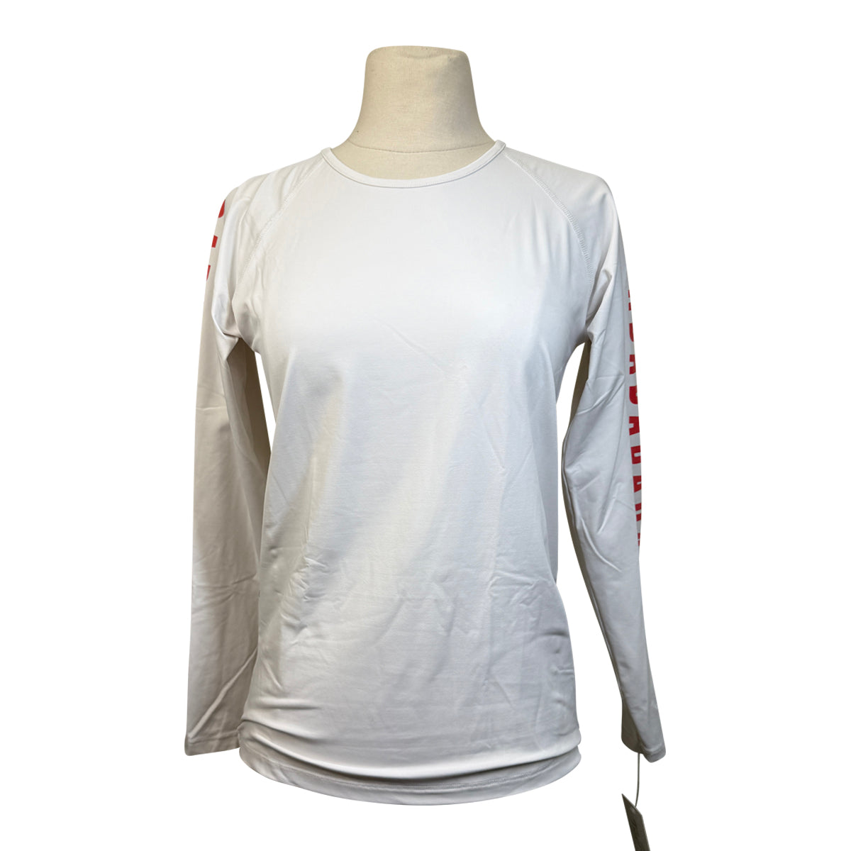 Dada Sport 'Izzy' Technical Shirt in White/Red