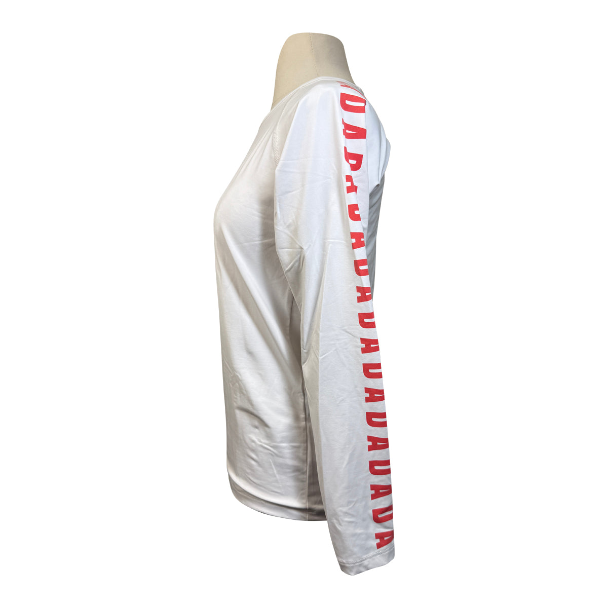 Dada Sport 'Izzy' Technical Shirt in White/Red