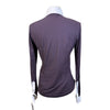 Cavalleria Toscana Bib Show Shirt in Plum