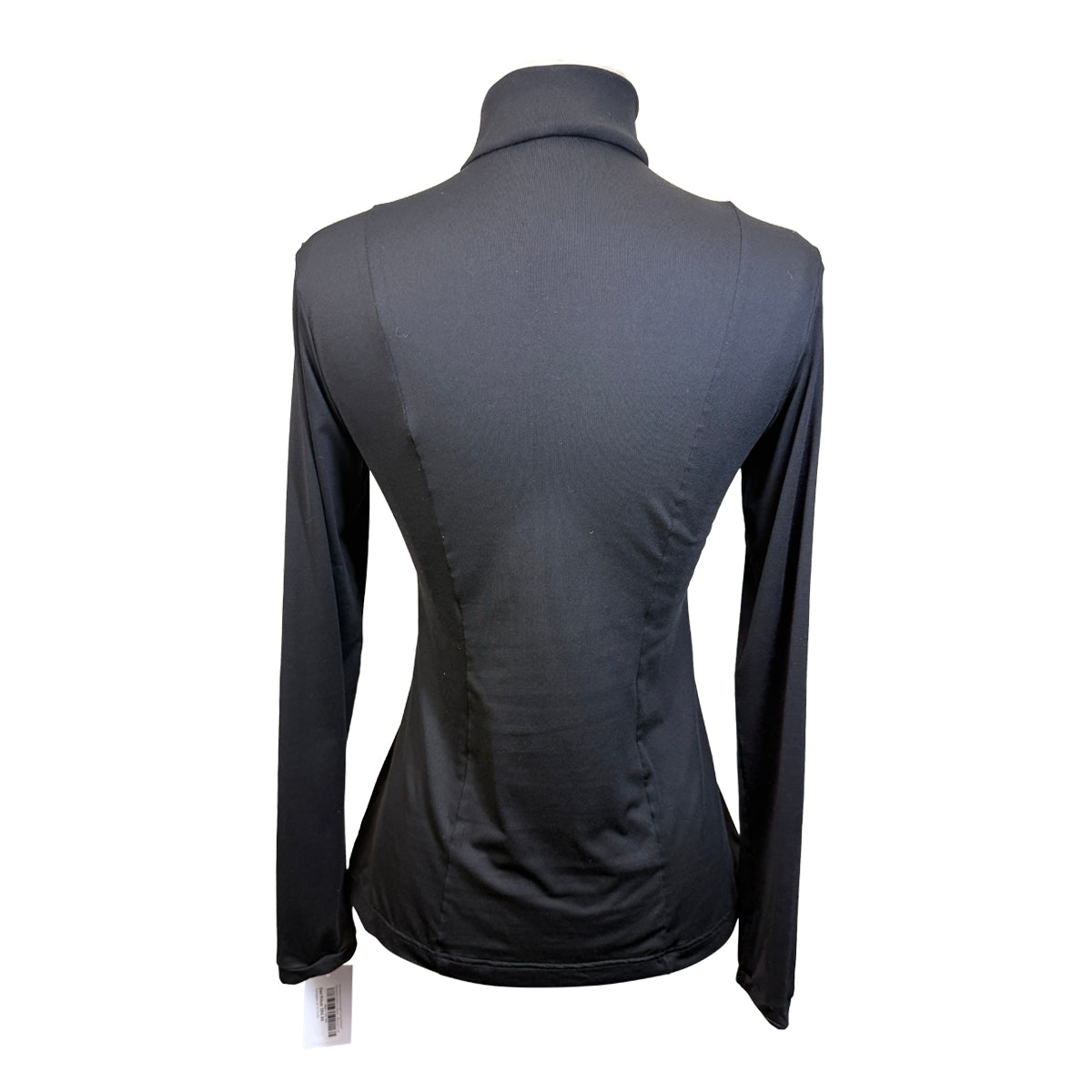 For Horses 'Gioconda' Long Sleeve Schooling Shirt in Black