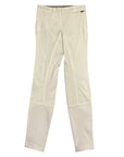 Front of AA Platinum Summer Silicone Breeches in White