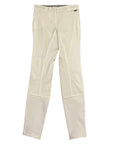 Front of AA Platinum Summer Silicone Breeches in White