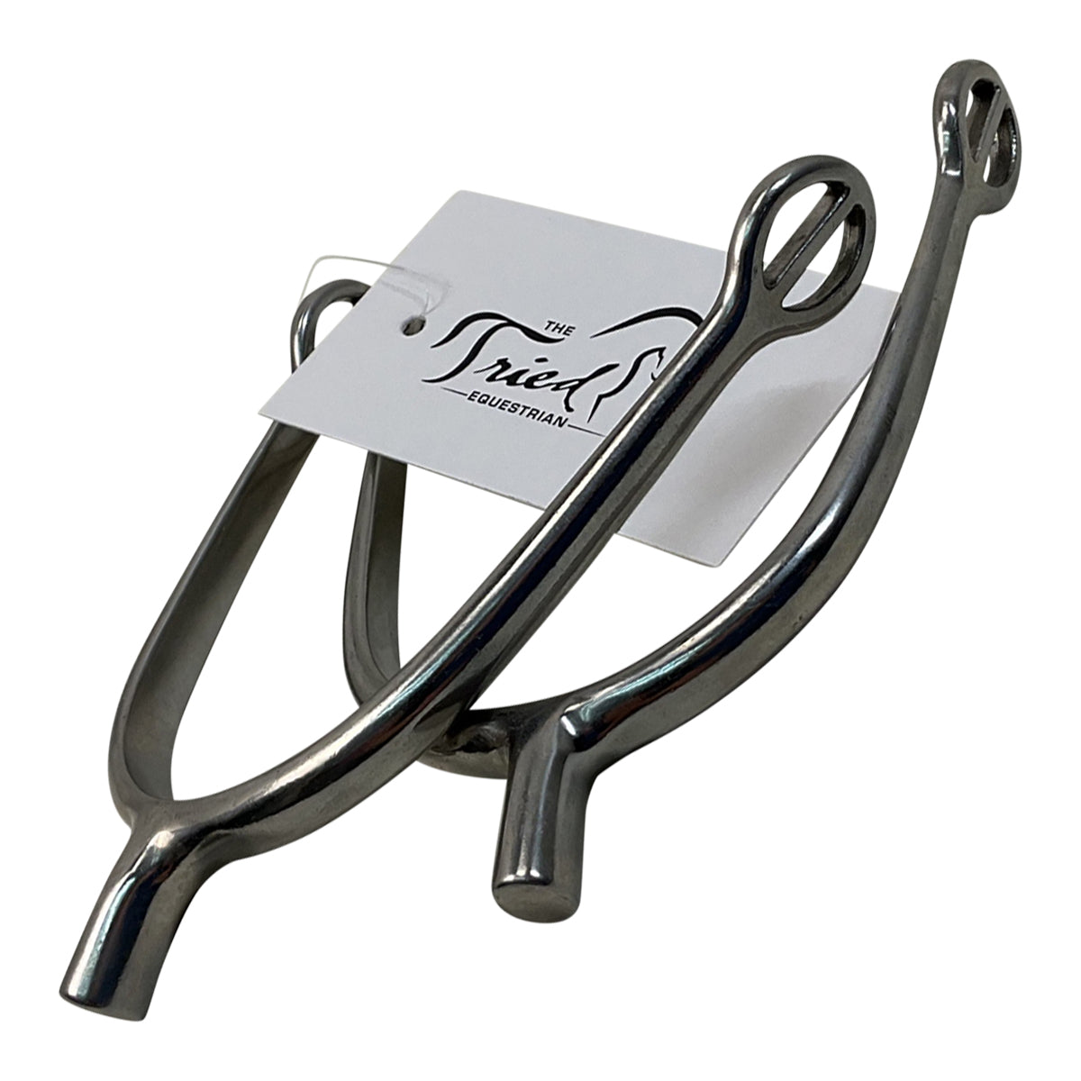 Coronet Men's Price of Wales Spurs in Stainless Steel - 3/4"