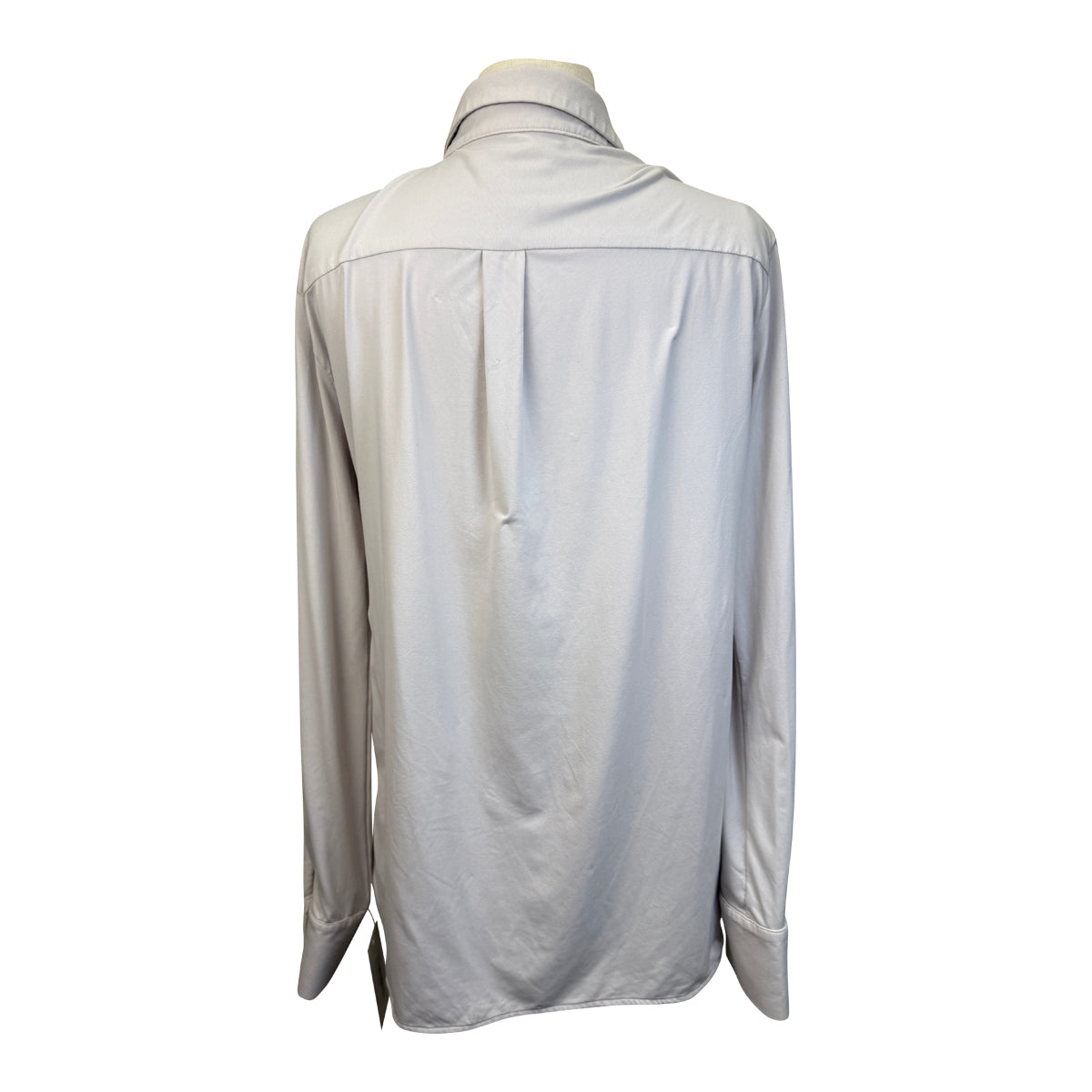 Solid Citizen 'Jessica' Button Down Long Sleeve Shirt in Porcelain - Women's XS