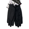 Haukeschmidt Touch of Magic Fleece Lined Gloves in Black/Silver Studs - Women's 8.5
