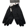 Haukeschmidt Touch of Magic Fleece Lined Gloves in Black/Silver Shimmer