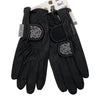 Haukeschmidt Touch of Magic Gloves in Black/Silver Studs