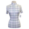 FITS 'Cool Breeze' Short Sleeve Sun Shirt in White Plaid