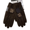 Haukeschmidt Touch of Magic Gloves in Brown/Tan Studs - Women's 6.5