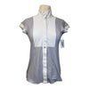 For Horses 'Aria' Technical Show Shirt in Light Grey
