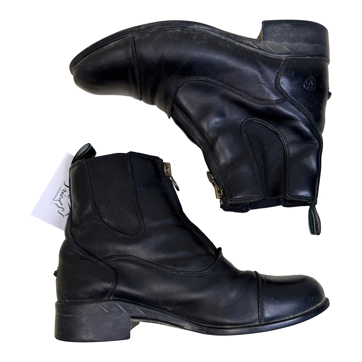 Ariat Heritage IV Zip Paddock Boots in Black
