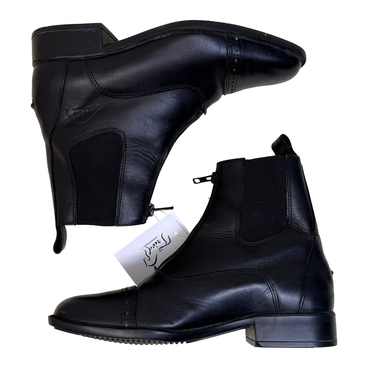 Famaco Paris Zip Paddock Boot in Black