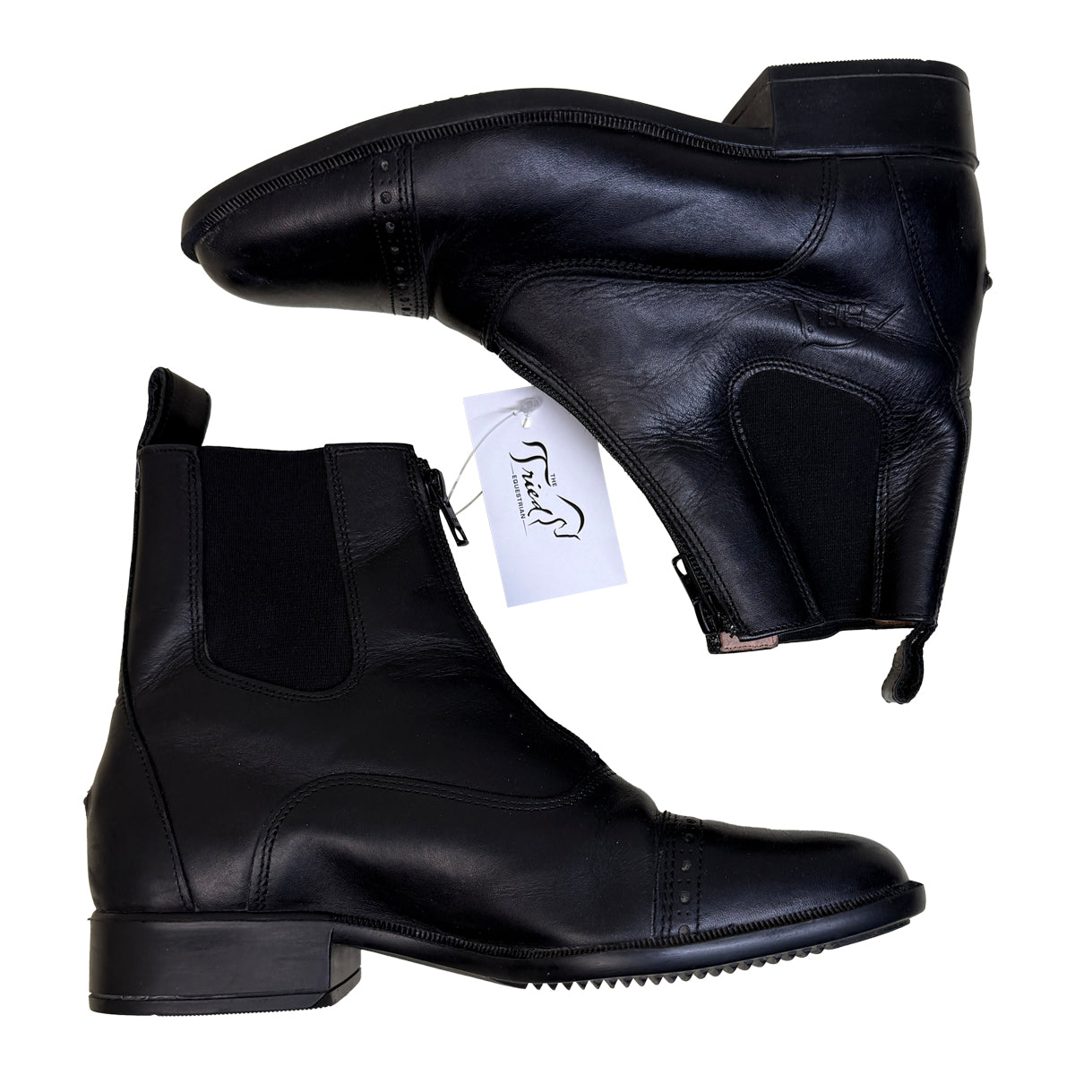 Famaco Paris Zip Paddock Boot in Black