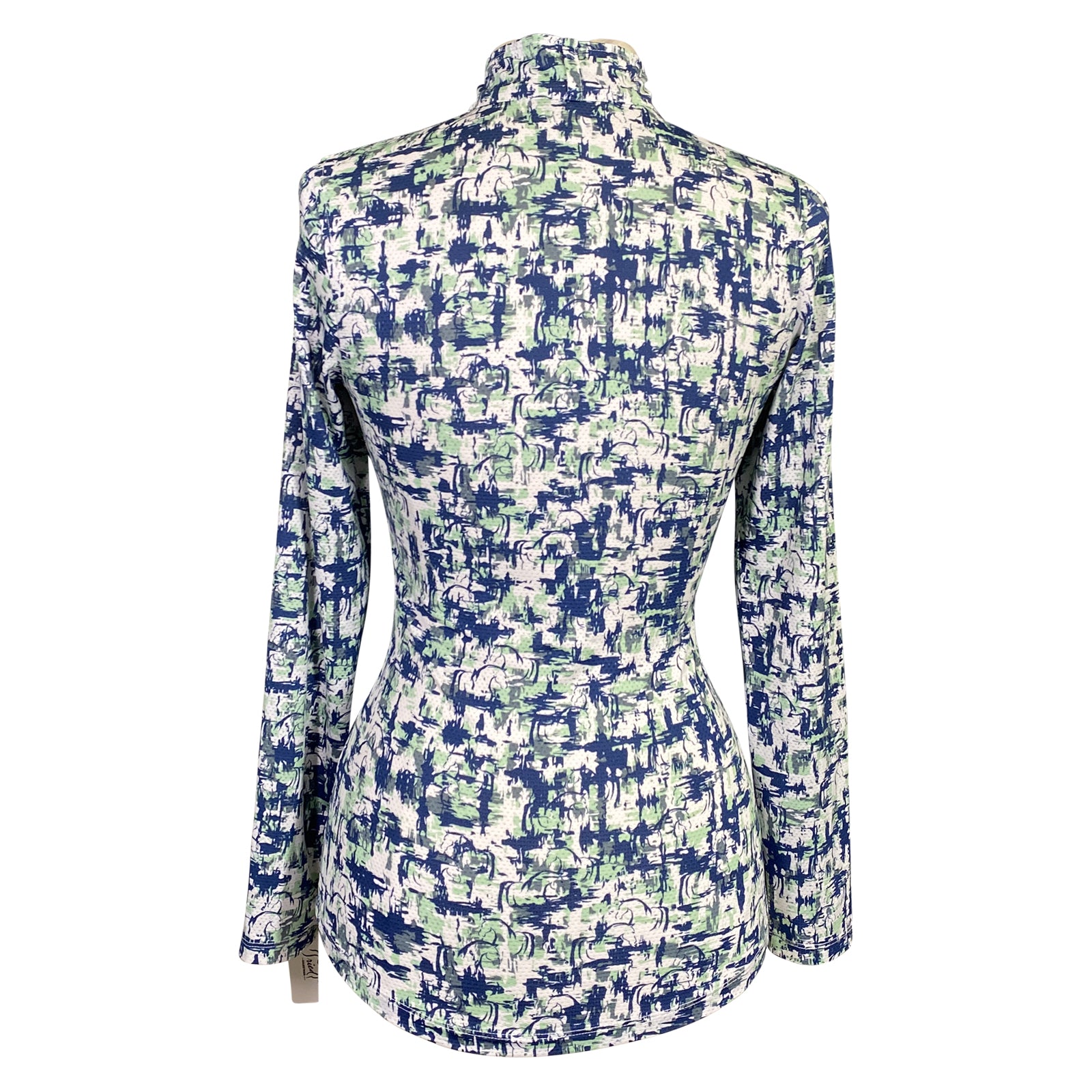 Kerrits 'Ice Fil Lite' Shirt in Watercolor Horses 