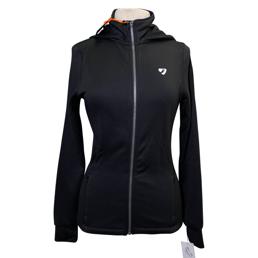 Aubrion 'Hayford' Tech Zip Hoodie in Black