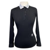 Essex Classics Jumper Long Sleeve Show Shirt in Black