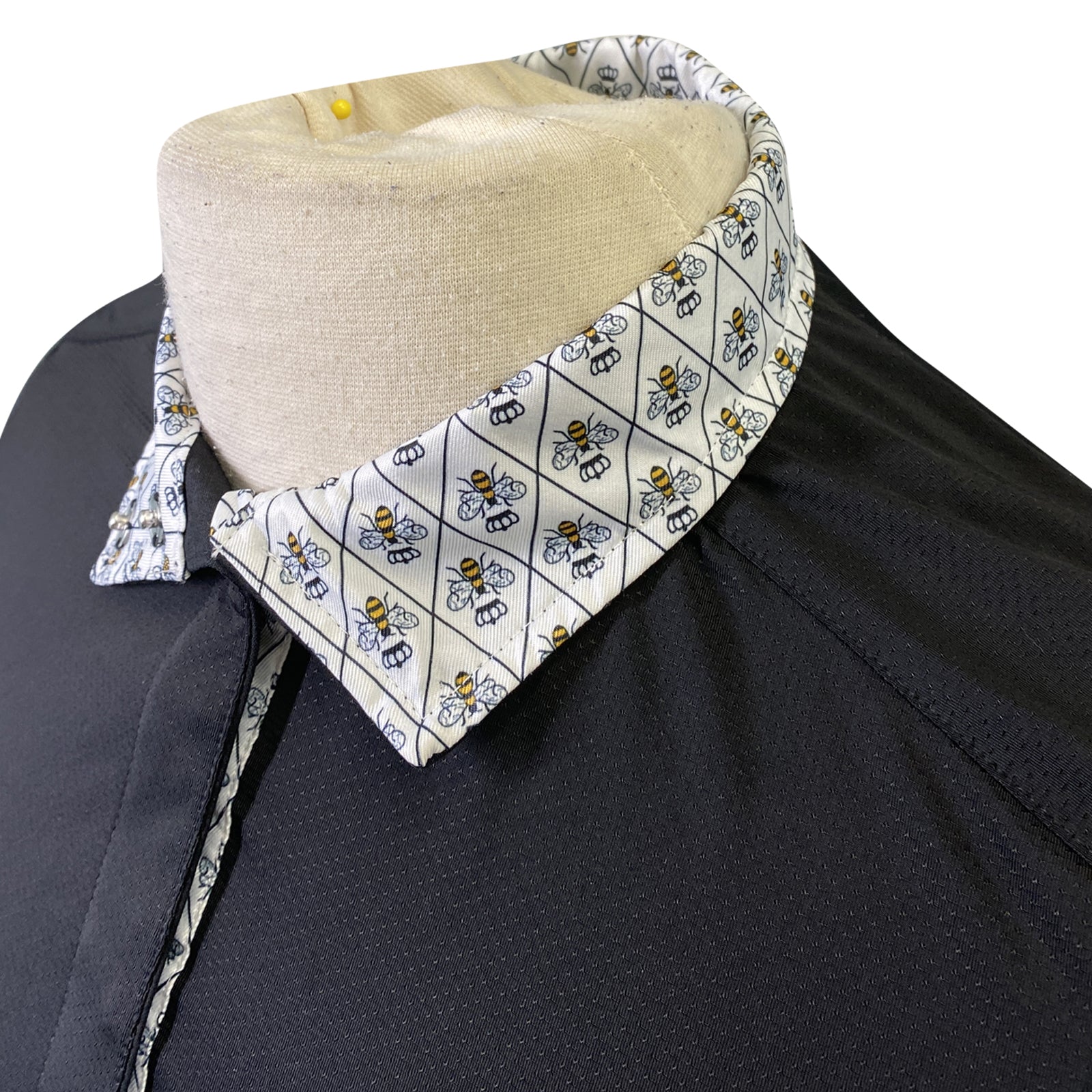 Essex Classics Jumper Long Sleeve Show Shirt in Black