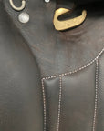 Forestier 2024 'Seoul C' Jumping Saddle in Chocolate
