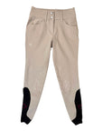 Cavalleria Toscana 'American' High Rise Jumping Breeches in Tan