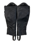 Parlanti Half Chaps in Black - L+ (Wide/Reg)