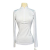 Asmar Equestrian 1/4 Zip Training Shirt in White
