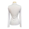 Asmar Equestrian 1/4 Zip Training Shirt in White