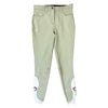 Cavalleria Toscana Logo Grip Breeches in Light Mint