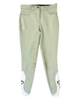 Cavalleria Toscana Logo Grip Breeches in Light Mint