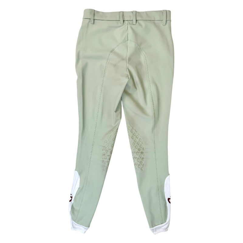 Cavalleria Toscana Logo Grip Breeches in Light Mint