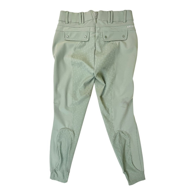 Ariat 'Tri Factor Grip' Full Seat Breeches in Lily Pad