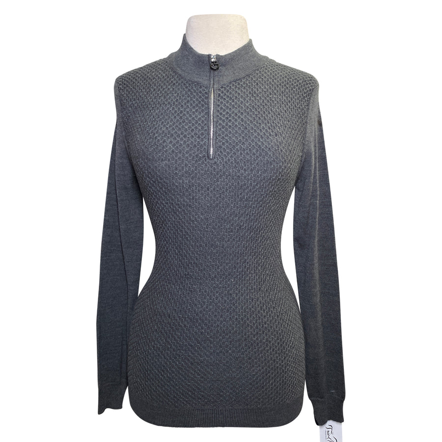 Cavalleria Toscana 'Merino' Sweater in Grey