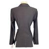Back of Samshield 'Florida Crystal' Show Jacket in Black