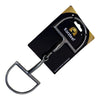 Korsteel Hunter Dee Ring Snaffle Bit in Stainess Steel