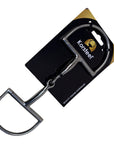 Korsteel Hunter Dee Ring Snaffle Bit in Stainess Steel
