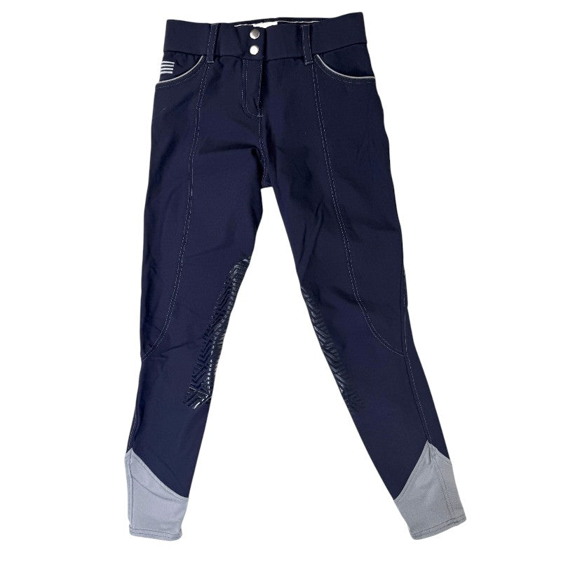 Ghodho 'Lily Pro' Knee Patch Breeches in Navy 